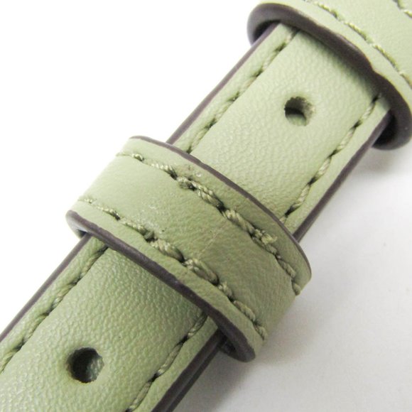 Michael Kors DOVER 35R3G4DC5L Women's Leather Shoulder Bag Light Green - Picture 10 of 13